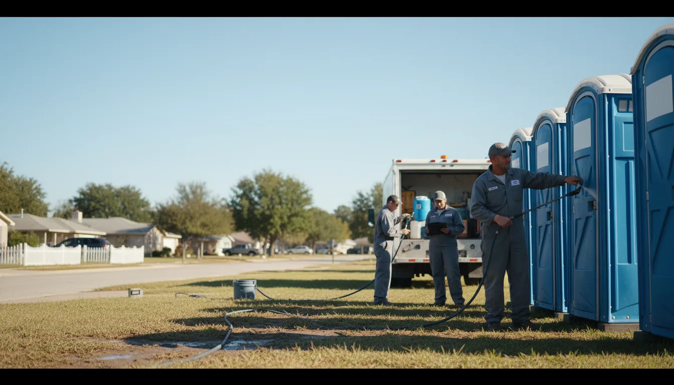 Long-Term Portable Toilet Rental in Cullen, LA near me